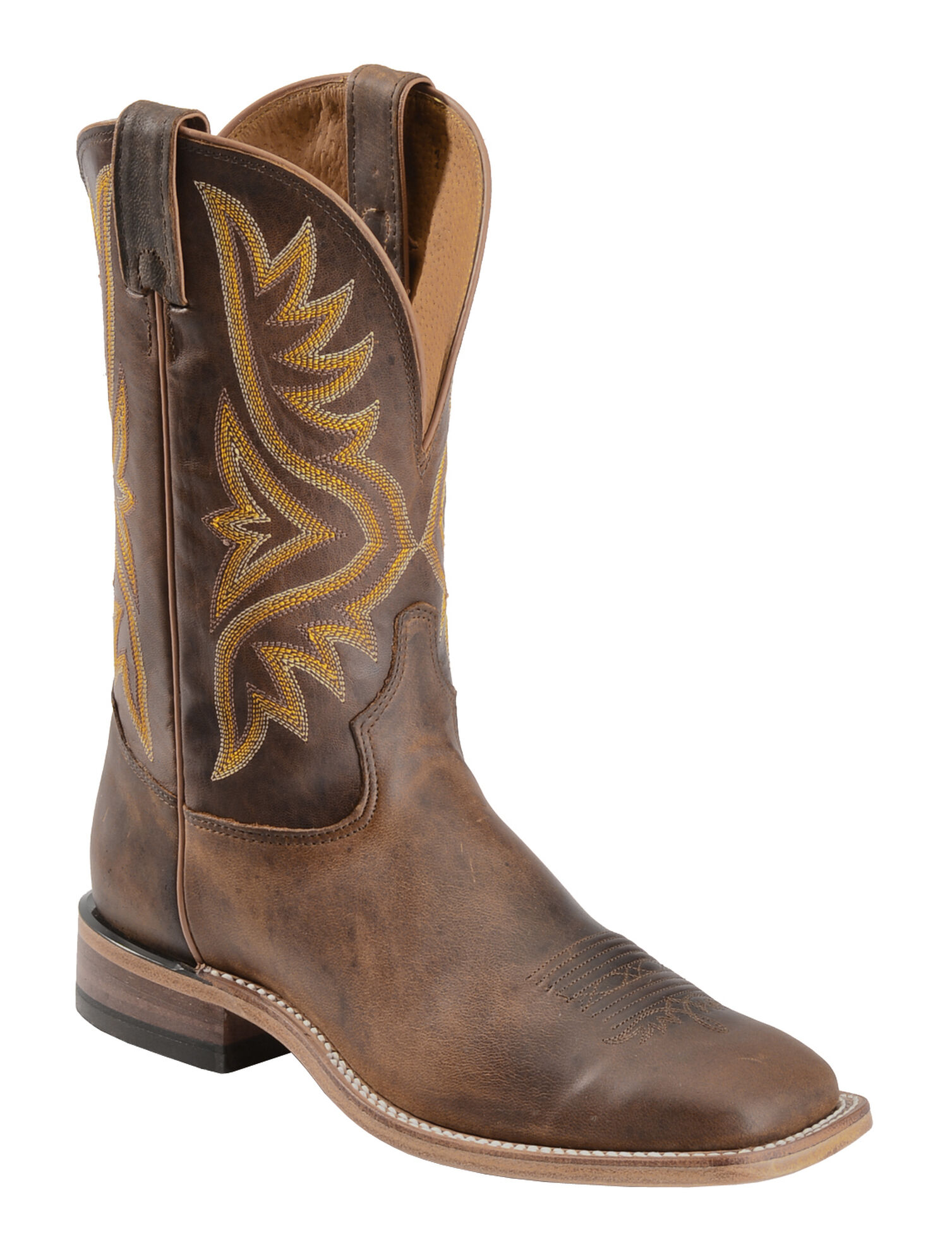 Tony Lama Men s Worn Goat Americana Western Boots Tan