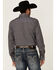 Image #4 - Tin Haul Men's Gray Southwestern Foulard Geo Print Long Sleeve Snap Western Shirt, Grey, hi-res