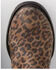 Image #2 - Corral Women's Leopard Print Western Boots - Round Toe, Sand, hi-res