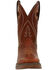 Image #4 - Durango Women's Chestnut Lady Rebel Western Boots - Square Toe, Chestnut, hi-res