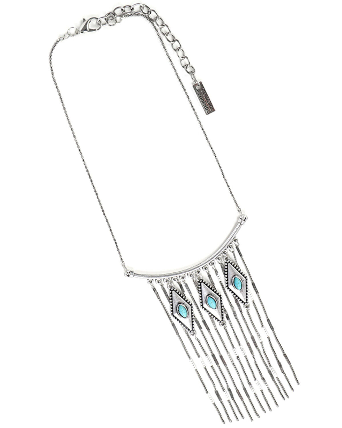 Image #2 - Cowgirl Confetti Women's Passionate Dance Statement Necklace, Silver, hi-res