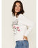 Image #2 - Bohemia Cowgirl Women's Nashville Short Sleeve Cropped Graphic Tee, White, hi-res