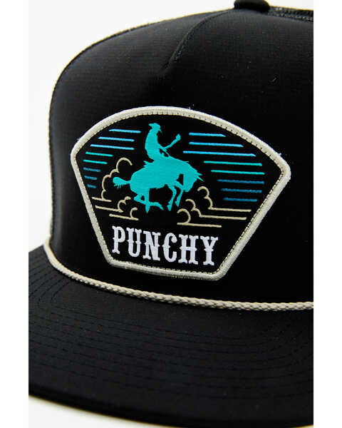 Image #2 - Hooey Men's Punchy Trucker Cap , Black, hi-res