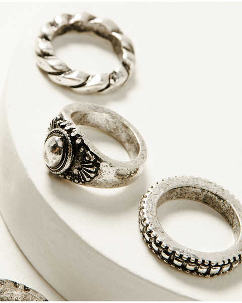 Image #3 - Idyllwind Women's Irondale Ring Set, Silver, hi-res