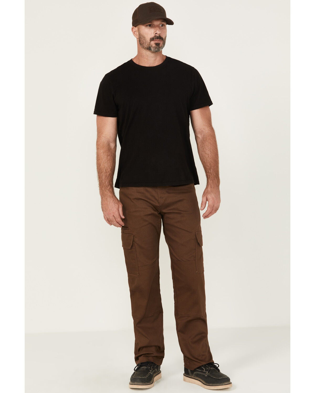 Dickies Men's FLEX Duratech Relaxed Fit Duck Cargo Pants, Brown, hi-res