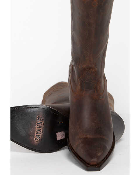 Image #7 - Shyanne Women's Charlene Tall Western Boots - Snip Toe, Brown, hi-res