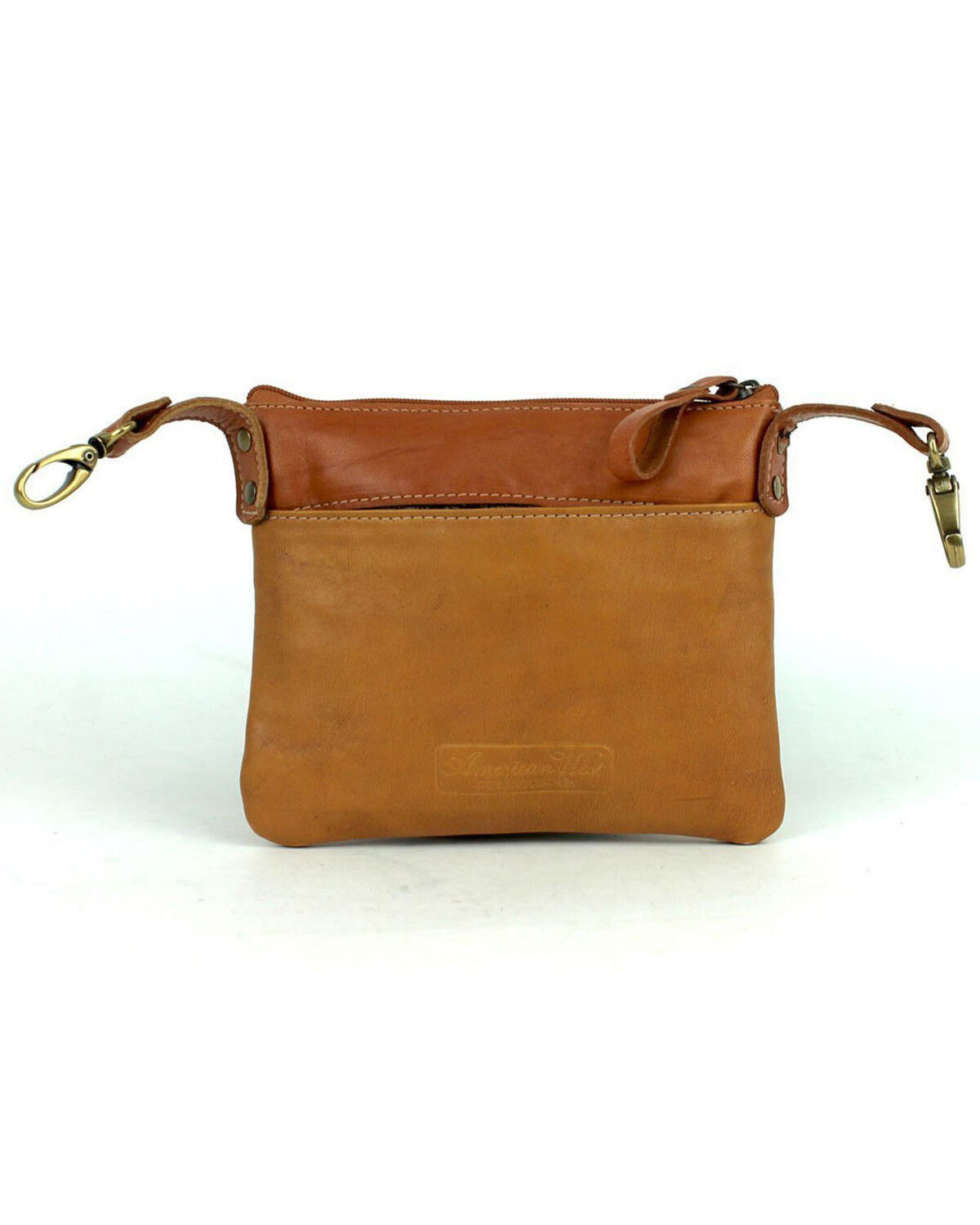 Image #2 - American West Women's Texas Rose Hip Bag, Tan, hi-res