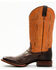 Image #3 - Cody James Men's Melbourne Cognac Leather Western Boots - Broad Square Toe , Orange, hi-res