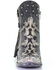 Image #5 - Corral Women's Metallic Overlay Fashion Booties - Round Toe, Multi, hi-res