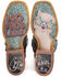 Image #2 - Tin Haul Women's No Probl-Lama Western Boots - Broad Square Toe, Multi, hi-res