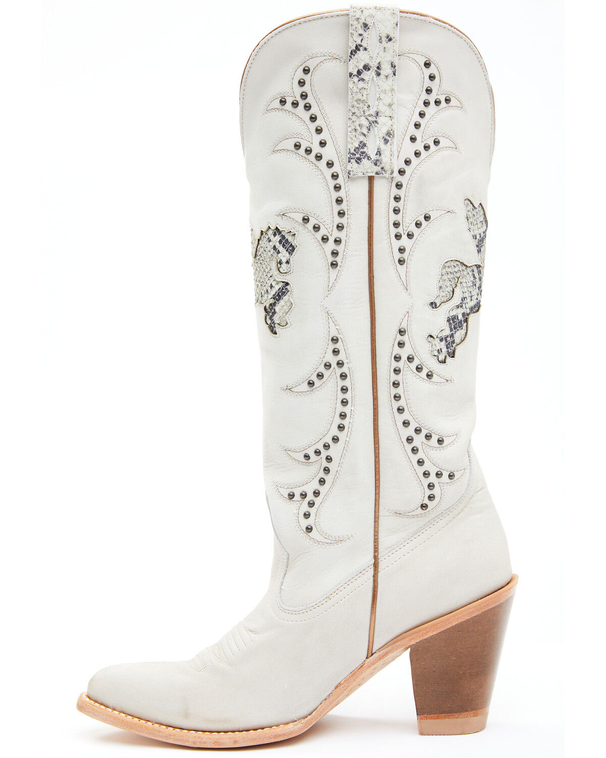 Image #4 - Idyllwind Women's Gambler Western Boots - Round Toe, White, hi-res