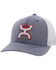 Image #1 - Hooey Boys' Coach FlexFit Trucker Cap, Blue, hi-res