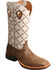 Image #1 - Twisted X Men's 14" Ruff Stock Boots - Broad Square Toe, Brown, hi-res