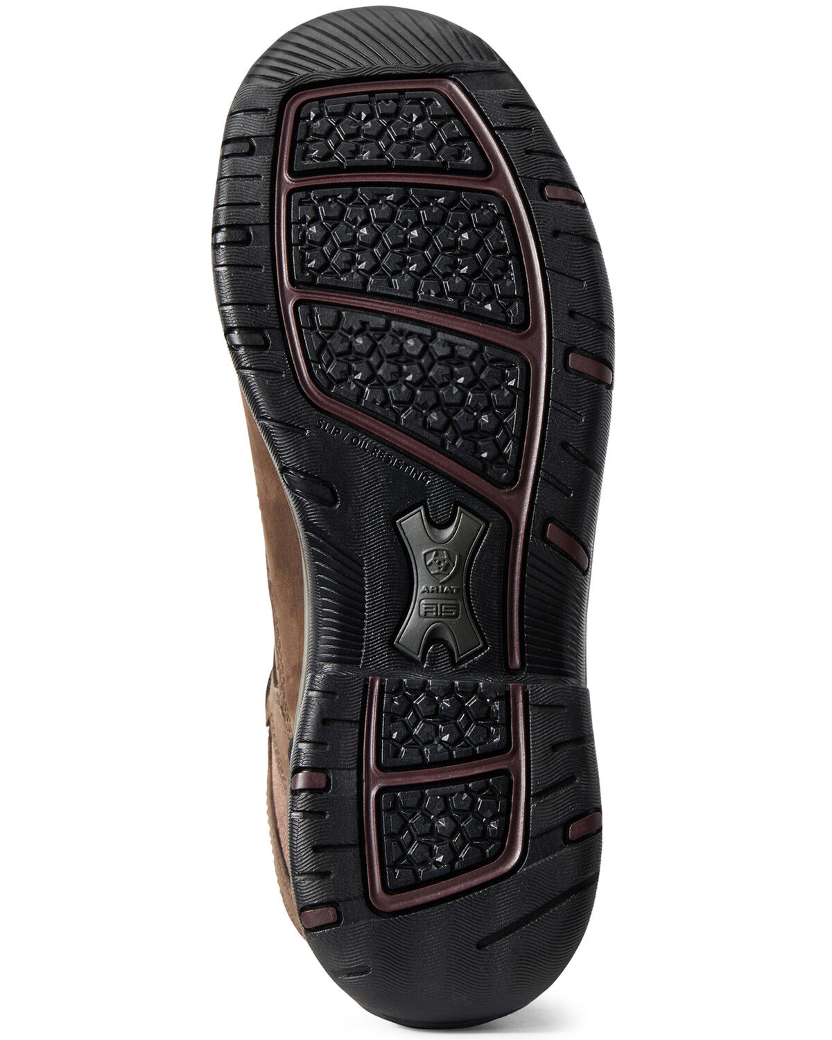 Image #5 - Ariat Women's Telluride Waterproof Work Boots - Composite Toe, Brown, hi-res