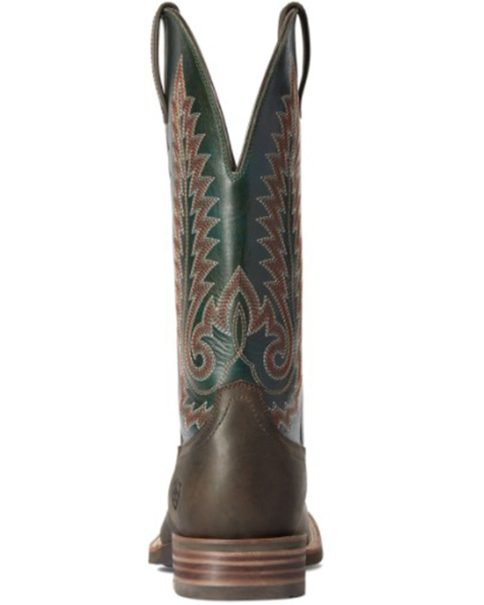 Image #3 - Ariat Men's Creston Western Performance Boots - Broad Square Toe, Brown, hi-res