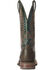 Image #3 - Ariat Men's Creston Western Performance Boots - Broad Square Toe, Brown, hi-res