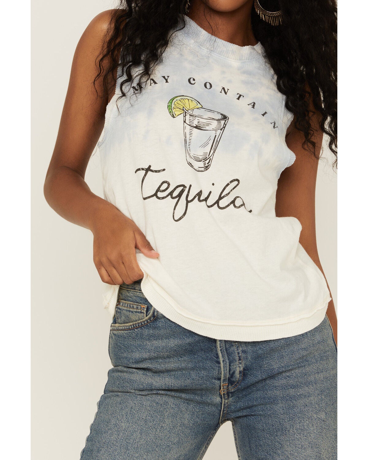 Image #3 - Cleo + Wolf Women's May Contain Tequila Tie Dye Tank, , hi-res