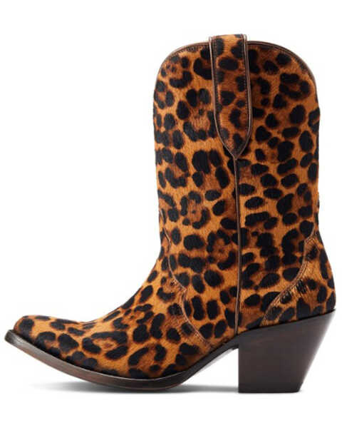 Image #2 - Ariat Women's Bandida Leopard Print Hair On Hide Western Boots - Pointed Toe, Multi, hi-res