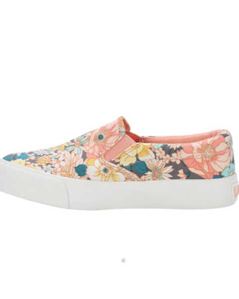 Image #3 - Lamo Footwear Girls' Piper Slip-On Casual Shoes - Round Toe , Peach, hi-res