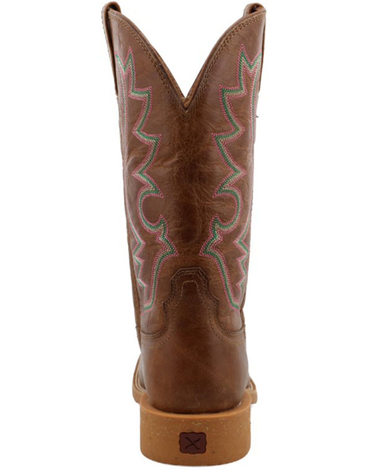 Image #5 - Twisted X Women's Tech X Western Boots - Broad Square Toe, Brown, hi-res