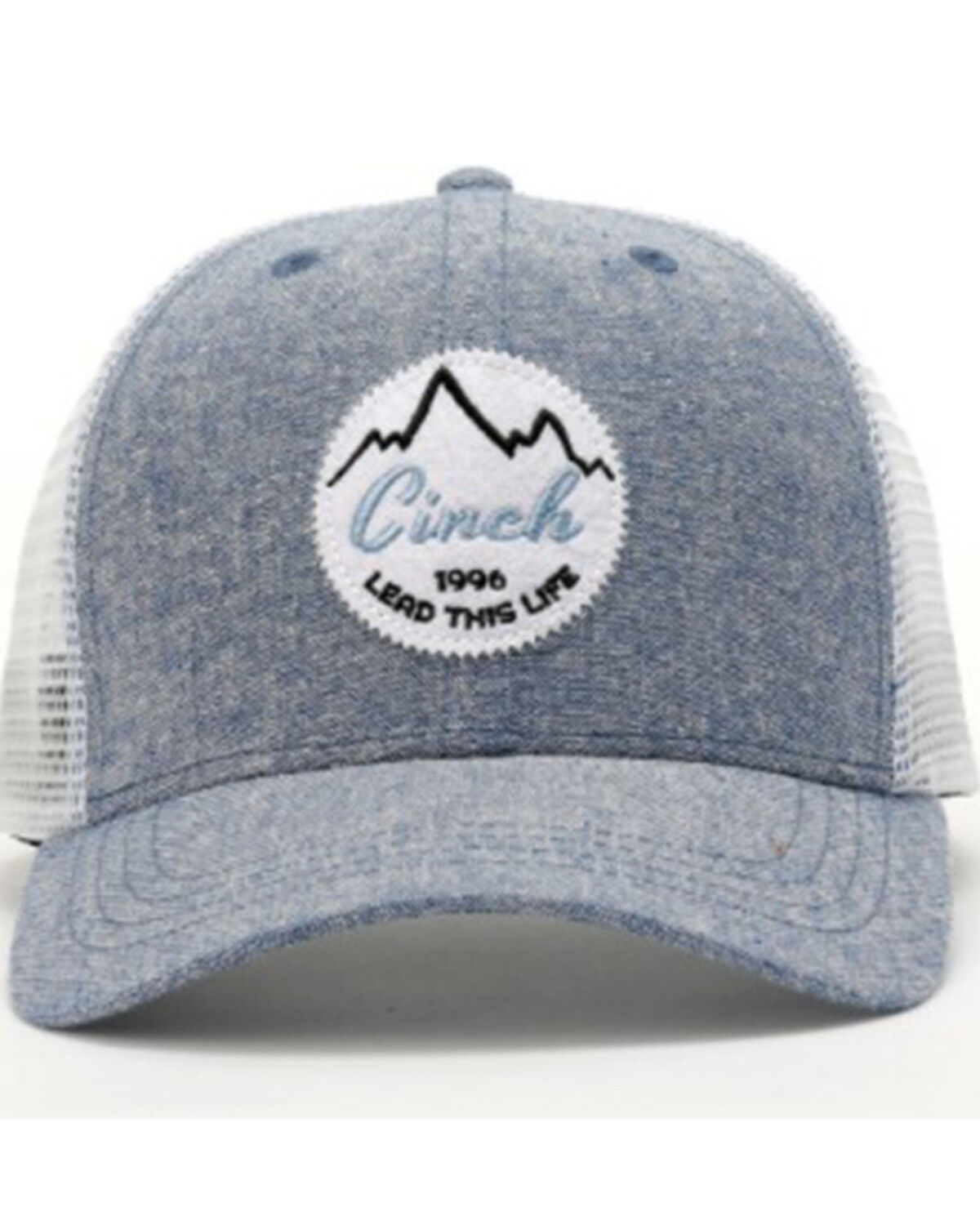 Image #1 - Cinch Men's Felt Logo Patch Ball Cap, Purple, hi-res