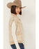 Image #2 - Revel Women's Button-Down Denim Vest, Tan, hi-res
