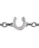 Image #2 - Montana Silversmiths Women's Horseshoe Chain Link Bracelet, Silver, hi-res