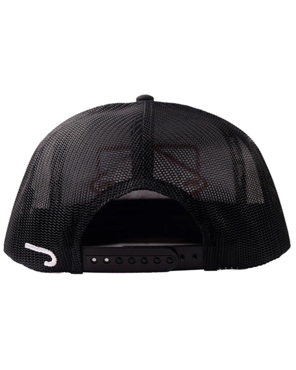 Image #2 - Lazy J Ranch Wear Men's Classic Rope Ball Cap, Black, hi-res