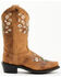 Image #2 - Shyanne Girls' Little Maisie Western Boots - Snip Toe , Brown, hi-res