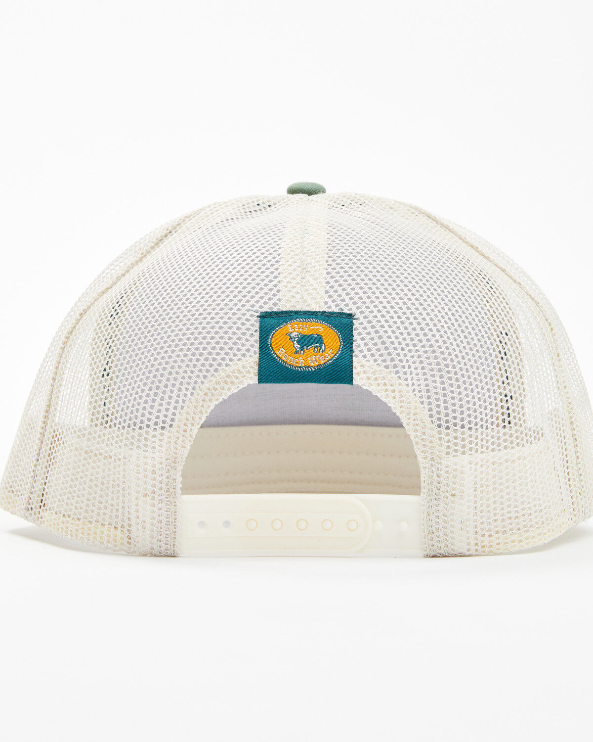Image #3 - Lazy J Ranch Wear Men's Americas Best Trucker Cap, Green, hi-res