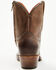 Image #5 - Cleo + Wolf Women's Fern Western Booties - Square Toe, Chocolate, hi-res