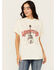 Image #1 - Girl Dangerous Women's Nashville Star Relaxed Short Sleeve Graphic Tee, Natural, hi-res