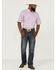 Image #2 - Resistol Men's Beneferd Solid Short Sleeve Button Down Western Shirt, , hi-res