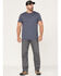 Image #1 - Brothers and Sons Men's Utility Stretch Logger Pants, Charcoal, hi-res