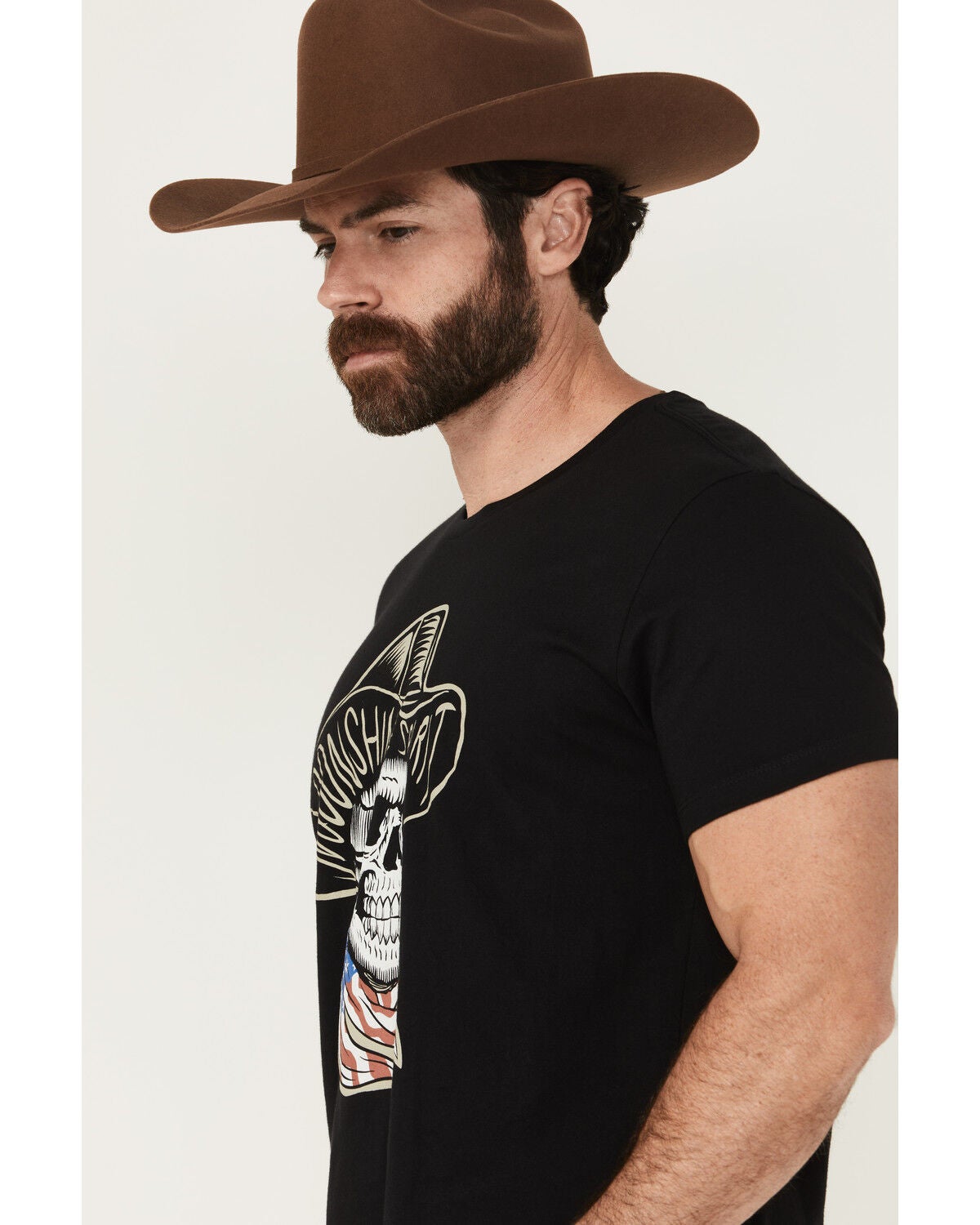 Image #2 - Moonshine Spirit&reg; Men's Old Friend Short Sleeve Graphic T-Shirt, Black, hi-res