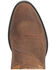Image #6 - Dingo Men's Whiskey River Two Tone Western Boots - Round Toe, Off White, hi-res