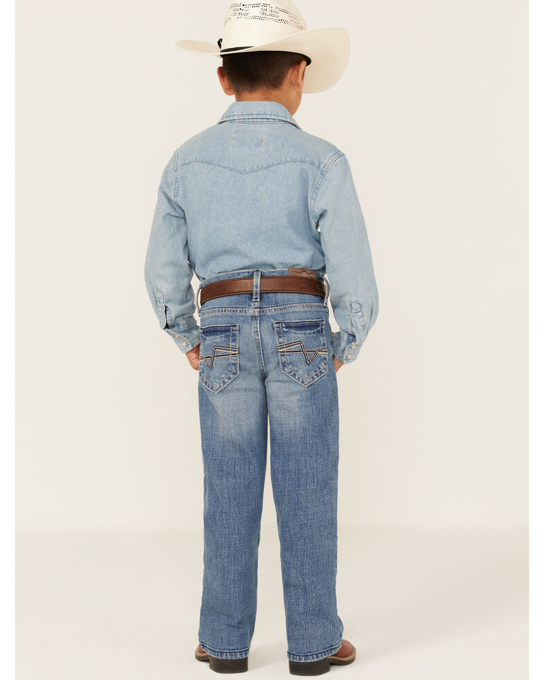 Cody James Youth Boys' Medium Wash Slim Bootcut Jeans, Blue, hi-res
