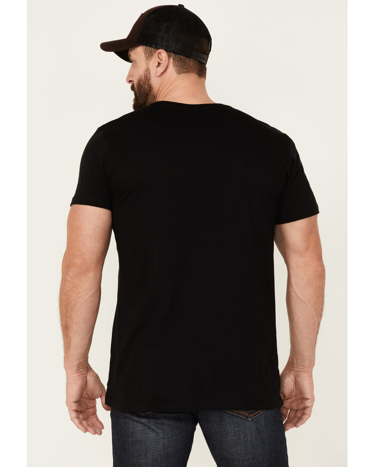 Image #4 - Moonshine Spirit Men's More 4 For The Fans Graphic Short Sleeve T-Shirt, Black, hi-res