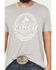 Image #3 - Cinch Men's Rodeo Short Sleeve Graphic T-Shirt, Grey, hi-res