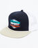 Image #1 - Hooey Men's Serape Patch Trucker Cap, Navy, hi-res