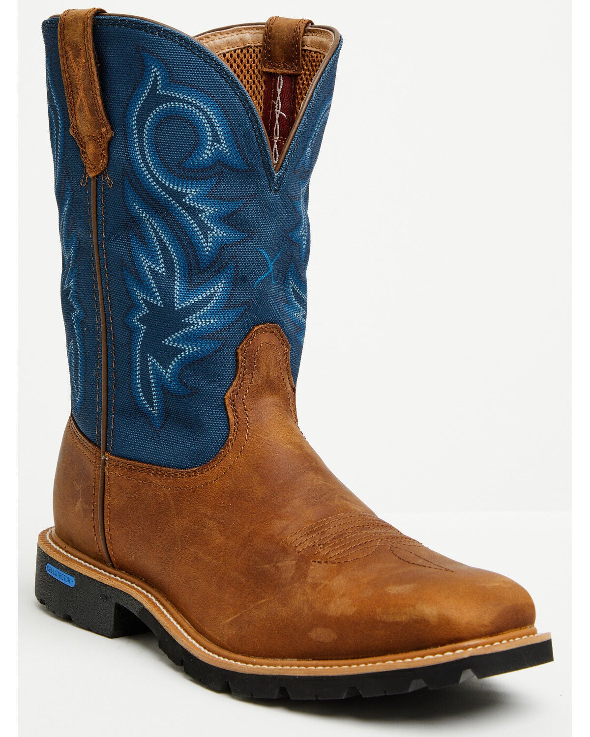 Image #1 - Twisted X Men's 11" Tech X&trade; Performance Western Boots - Broad Square Toe, Brown, hi-res