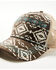 Image #2 - Shyanne Girls' Clarabelle Southwestern Print Ball Cap, Brown, hi-res