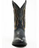Image #4 - Laredo Men's Fancy Stitch Western Boots - Round Toe, Black, hi-res