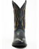 Image #4 - Laredo Men's Fancy Stitch Western Boots - Medium Toe , Black, hi-res