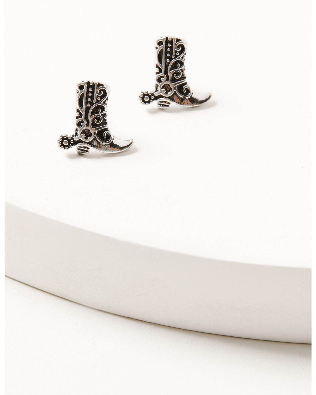 Image #6 - Shyanne Women's Heart And Cross Earring Set - 5 Piece, Silver, hi-res