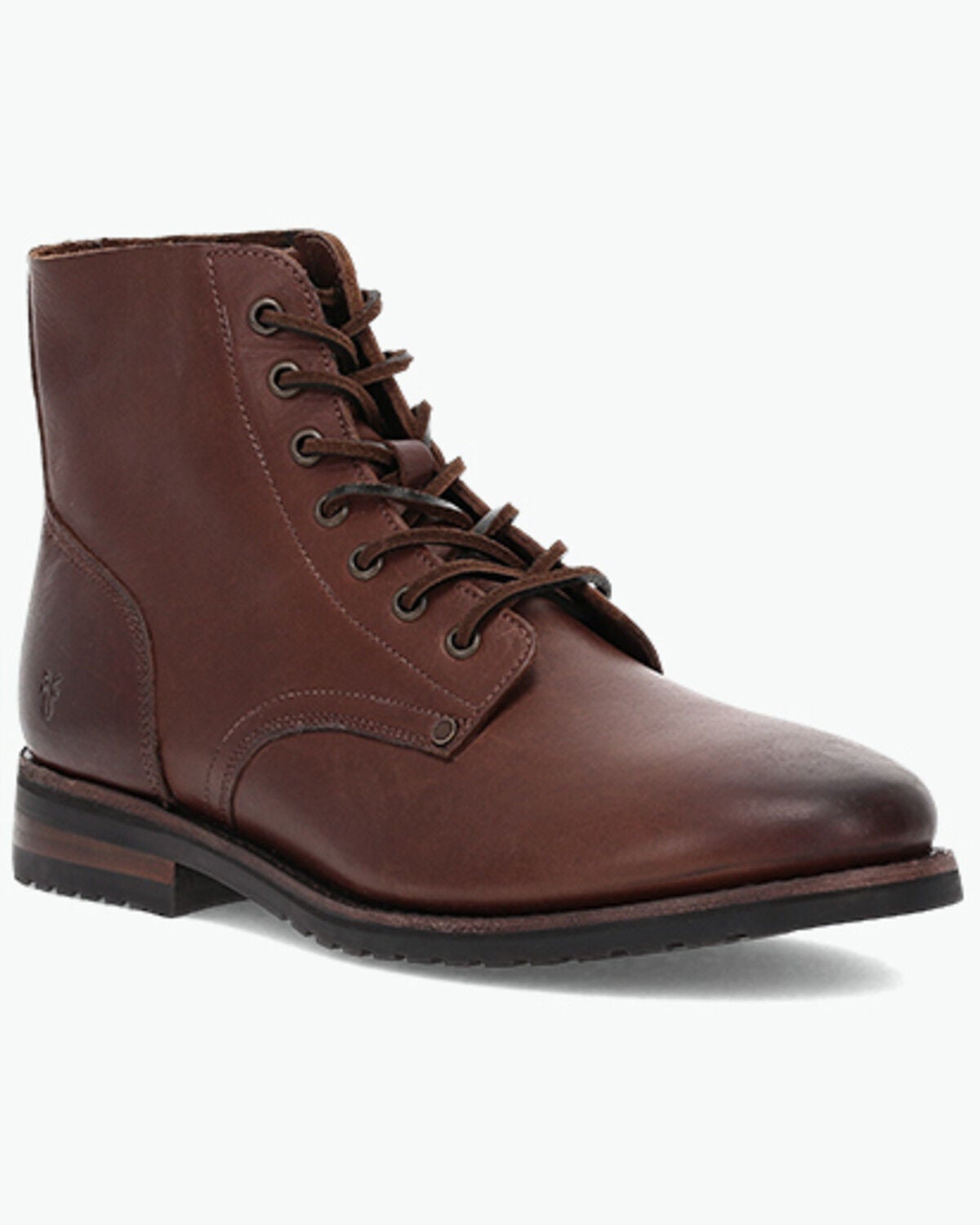 Frye Men's Barrett Lace-Up Casual Boots - Round Toe, Cognac, hi-res