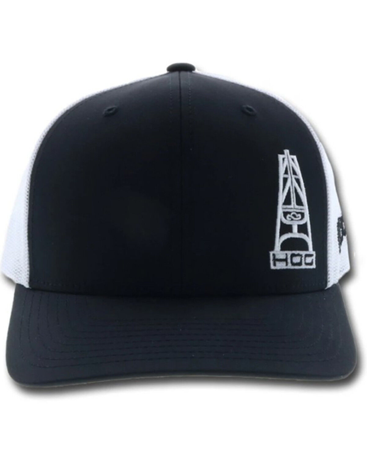 Image #3 - Hooey Men's Hog Trucker Cap, Black, hi-res