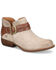 Image #1 - Born Women's Katie Short Bootie - Round Toe, Cream, hi-res