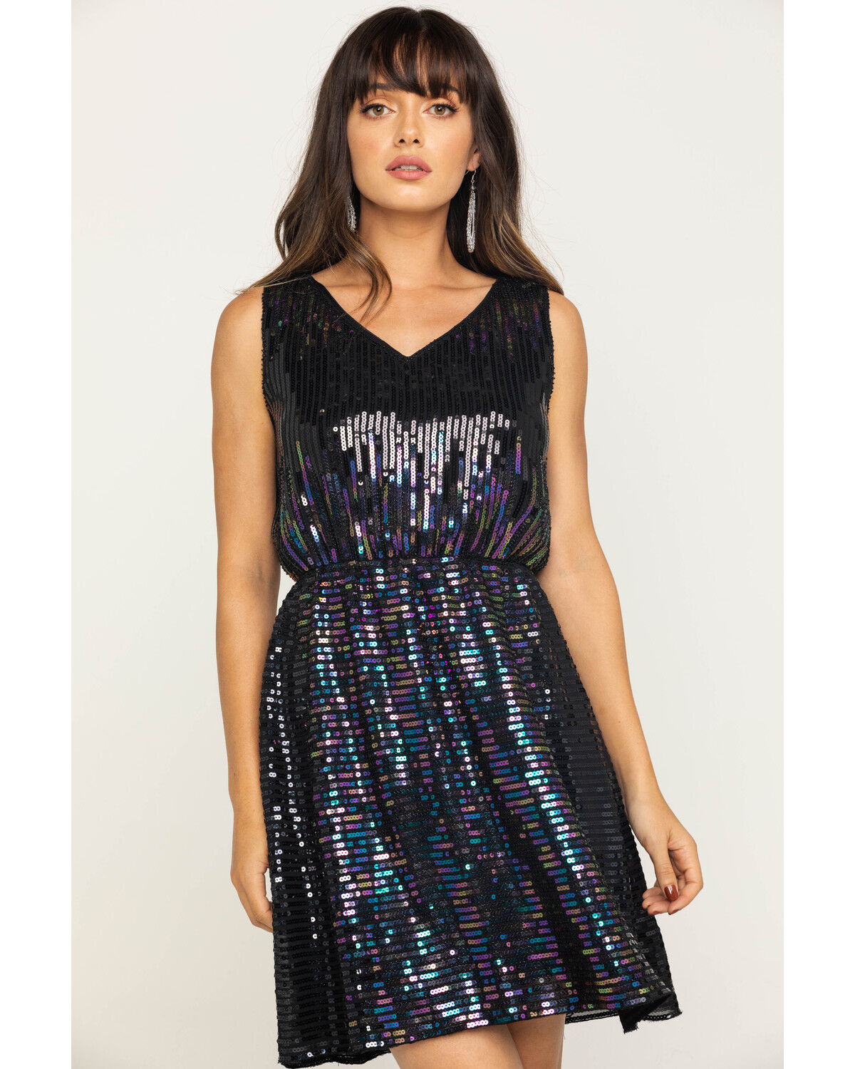 molly bracken sequin sheath dress