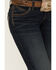 Image #4 - Wrangler Women's Shiloh Dark Wash Low Rise Ultimate Riding Stretch Bootcut Jeans, Dark Wash, hi-res